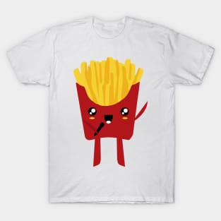 FRENCH FRIES SUPERSTAR SINGER T-Shirt